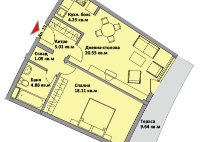 Апартамент 23